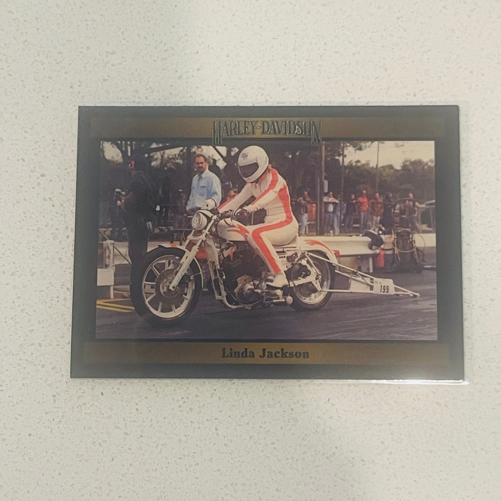 1992‎ Harley-Davidson Series 2 Linda Jackson #190 Trading Card Collect-A-Card